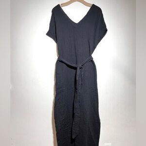 Pact Coastal Double Gauze Jumpsuit